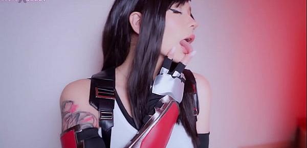  Tifa fucked hard in the ass and creampied AliceBong